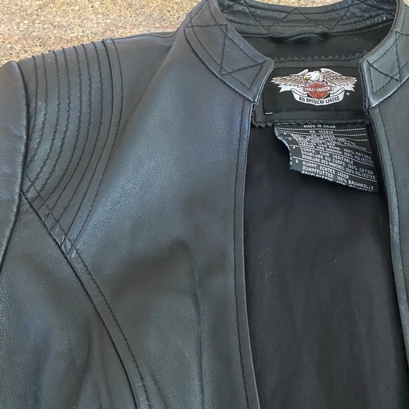 Prototype Harley Davidson Women’s Leather Jacket M - Picture 6 of 9